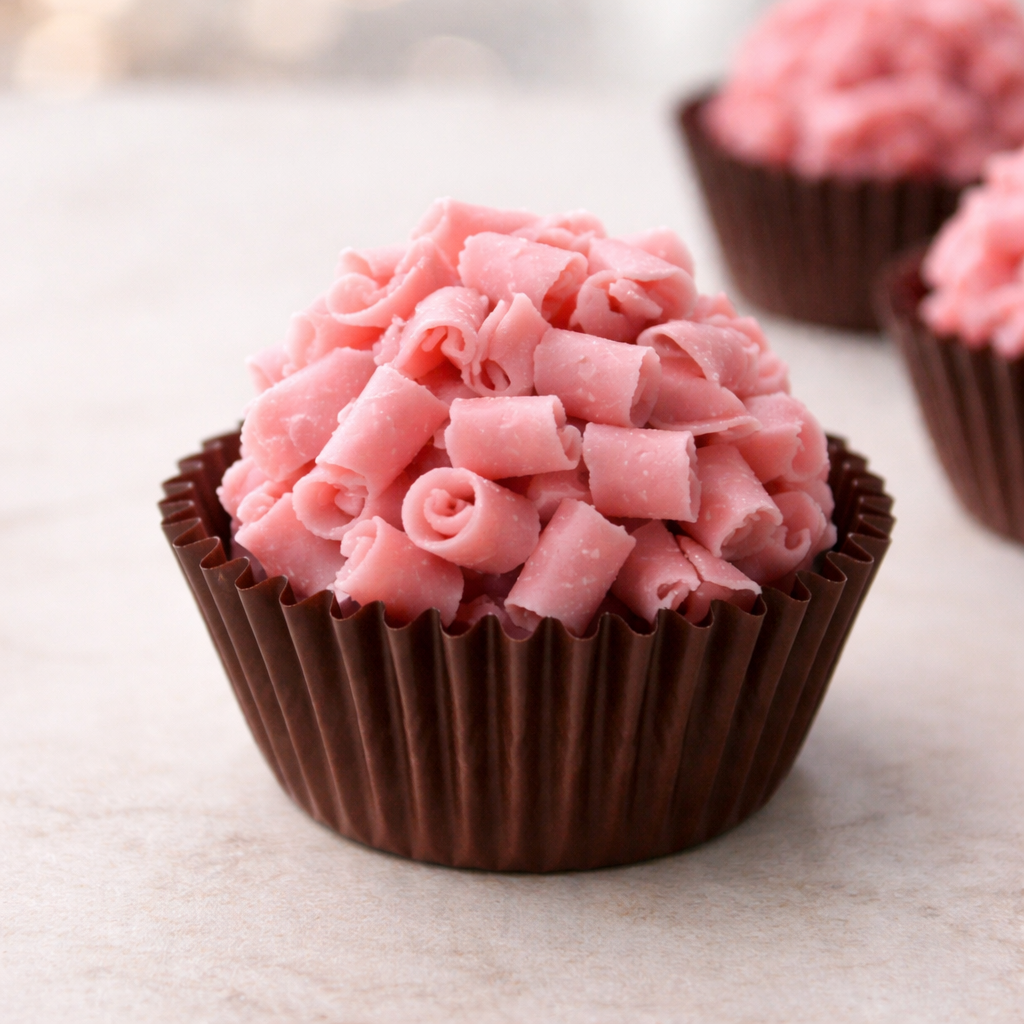 BRIGADEIRO BEIJO DE MORANGO