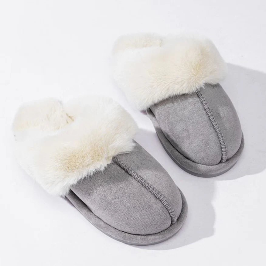 Comfortable women's slipper Grey
