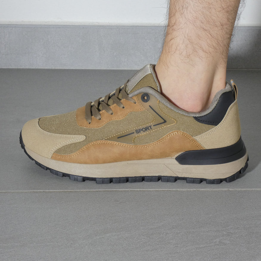 Sports men's shoes Beige
