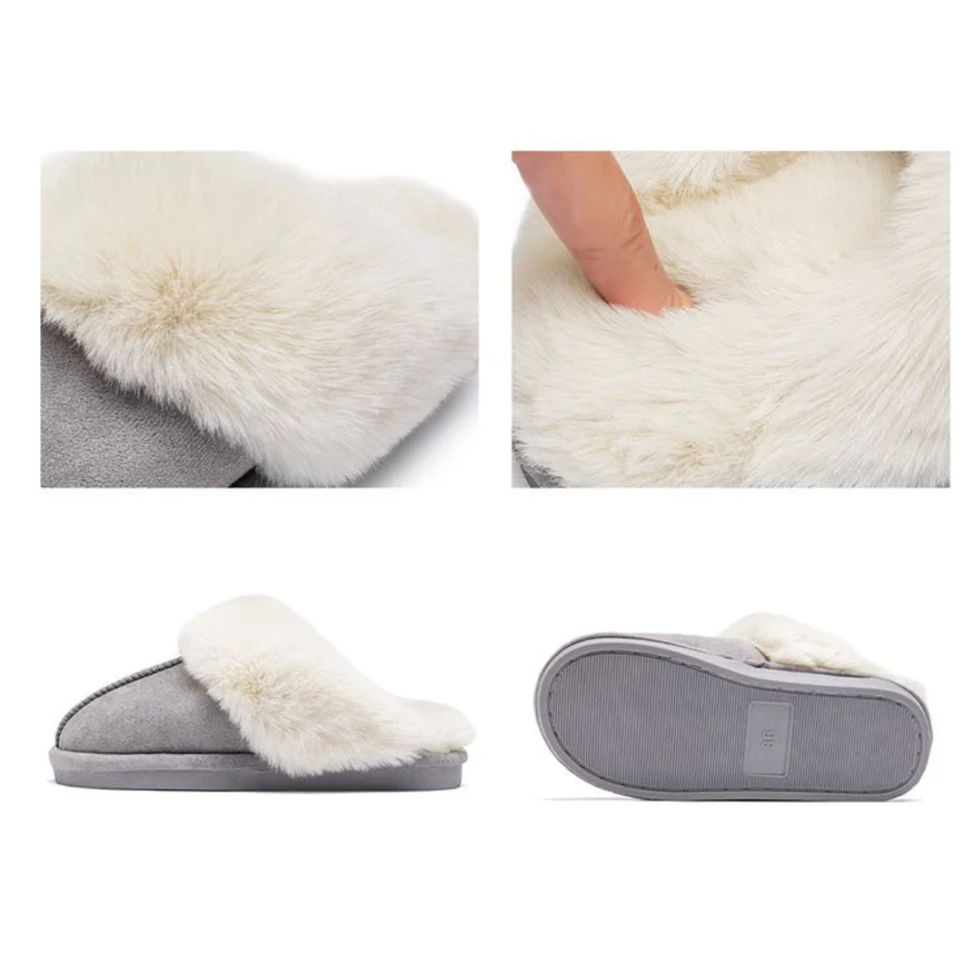 Comfortable women's slipper Grey
