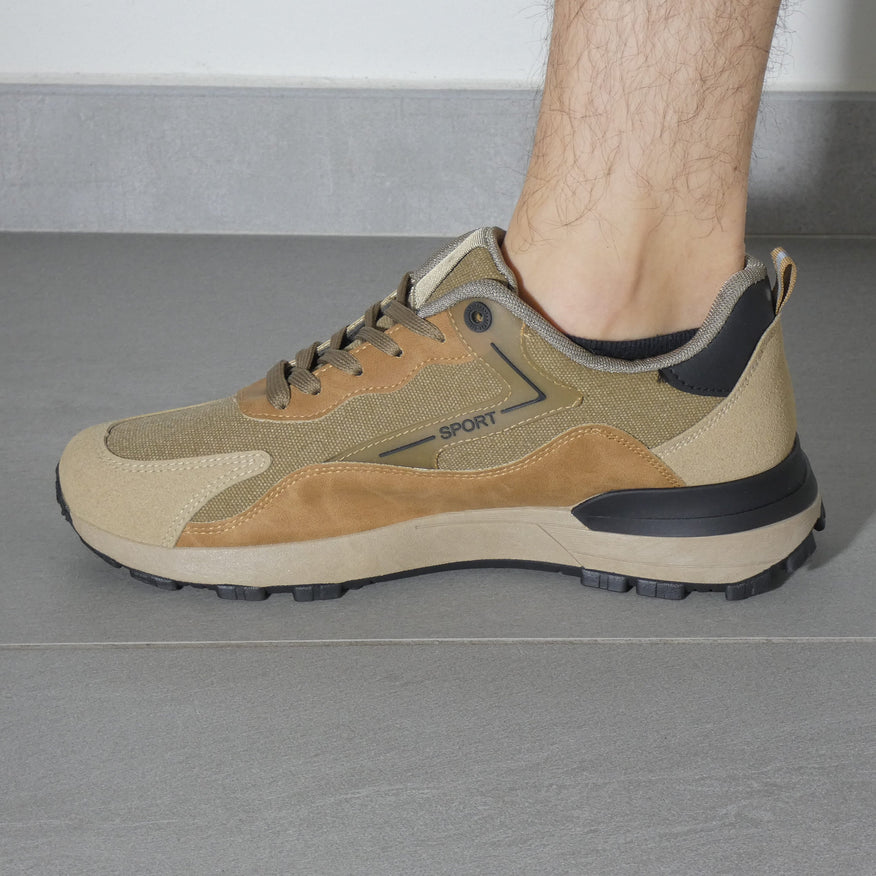 Sports men's shoes Beige