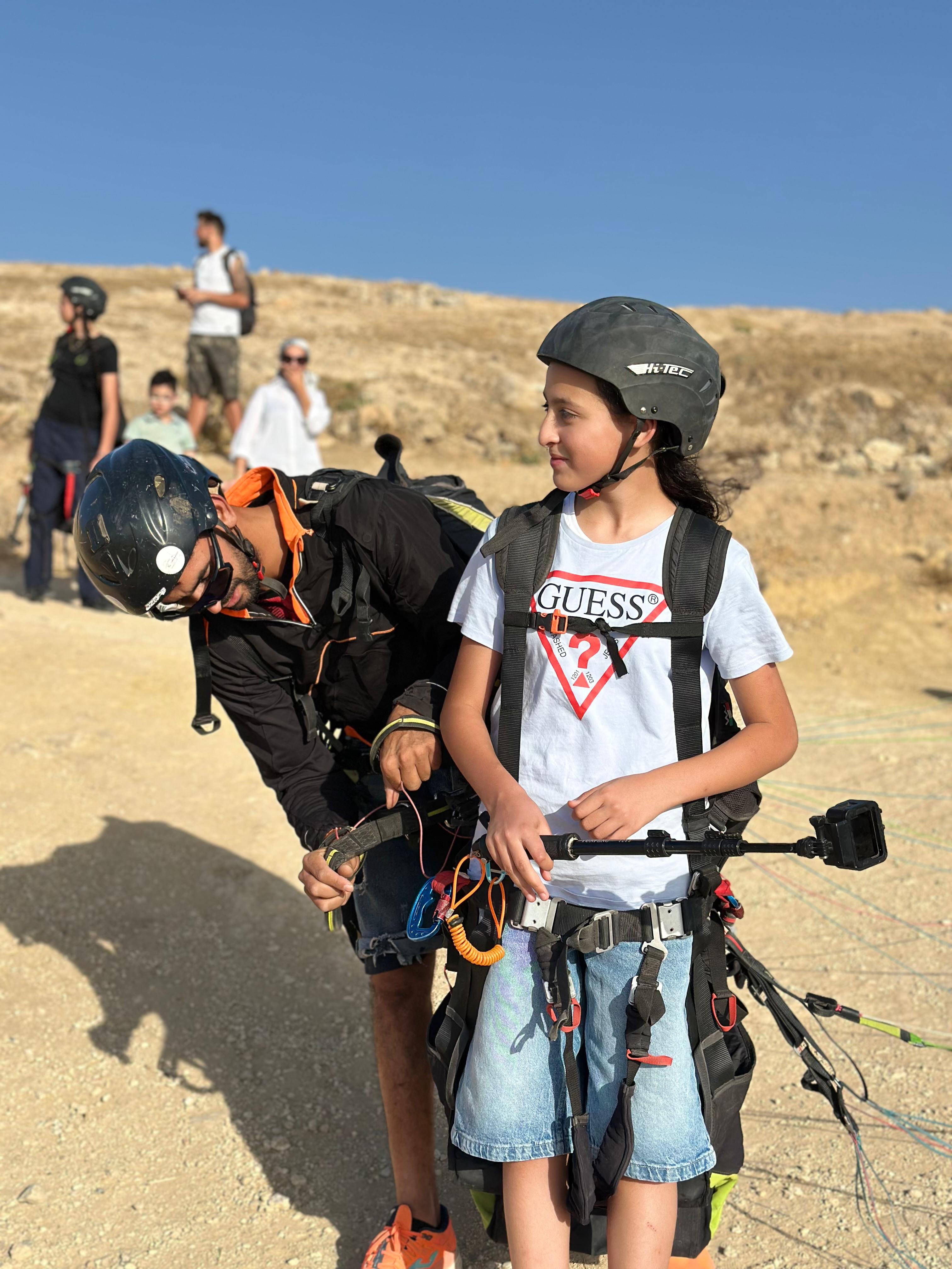 Camel Ride & Paragliding Experience in Aguergour