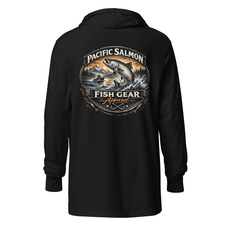 Hooded long-sleeve tee