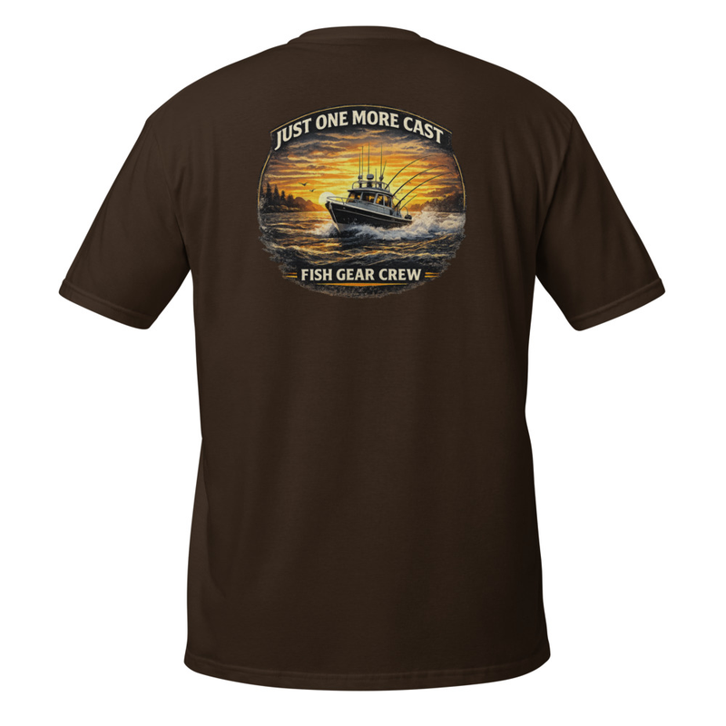 Just One More Cast Fishing Shirt | Fish Gear Crew
