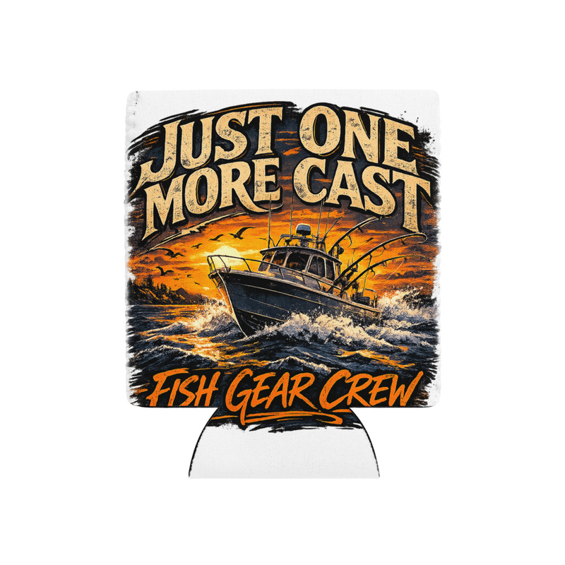 Just One More Cast – Sunset Run Can Cooler