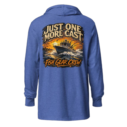 Hooded long-sleeve Fishing tees