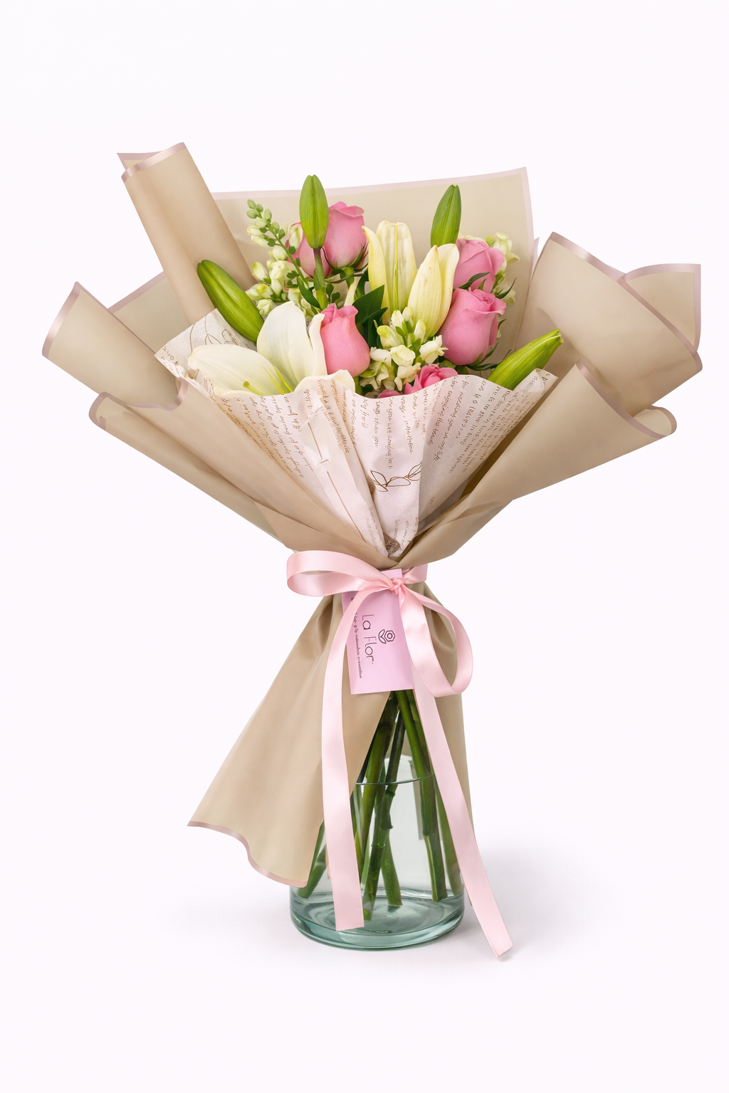 Bouquet De Rosas Y Lilium