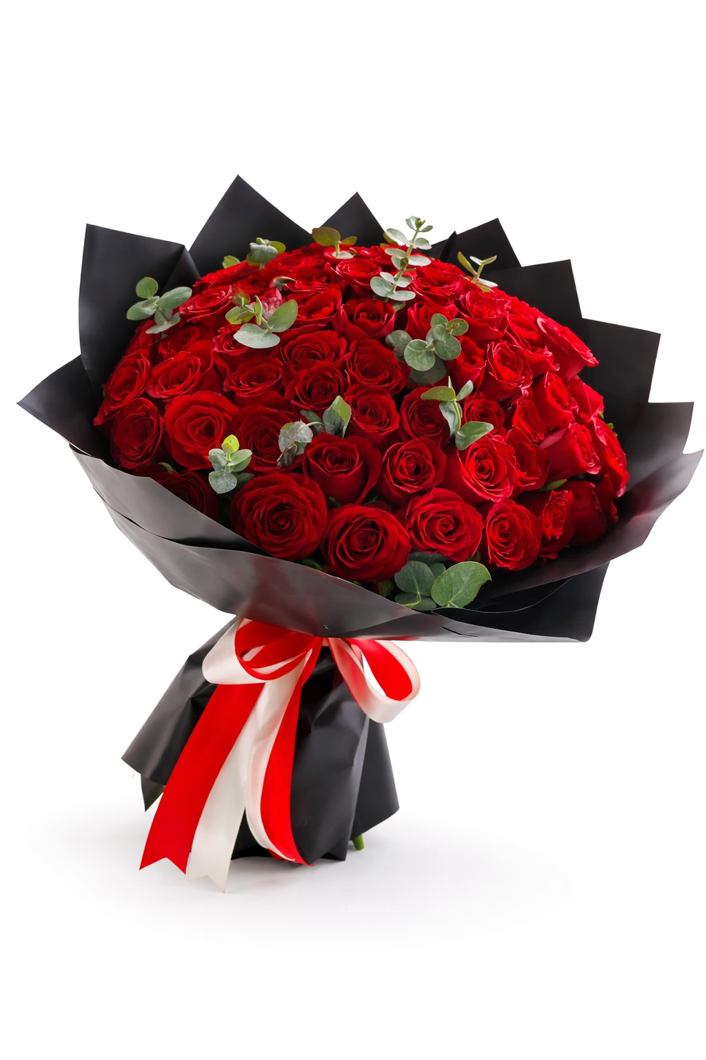 Bouquet De 50 Rosas Rojas