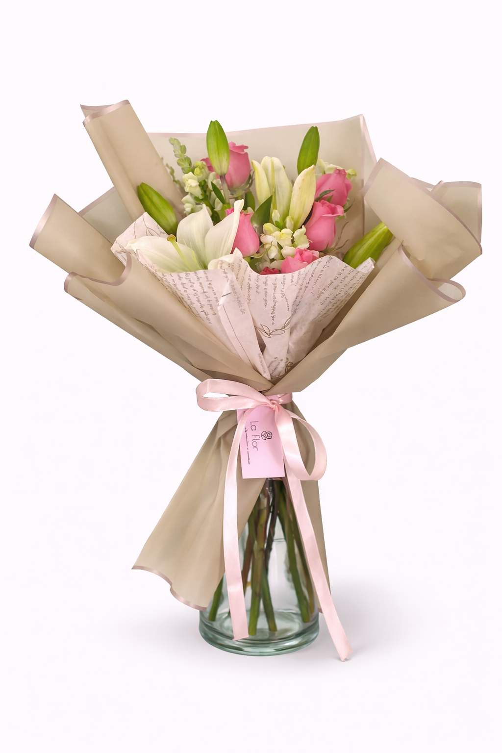 Bouquet De Rosas Y Lilium