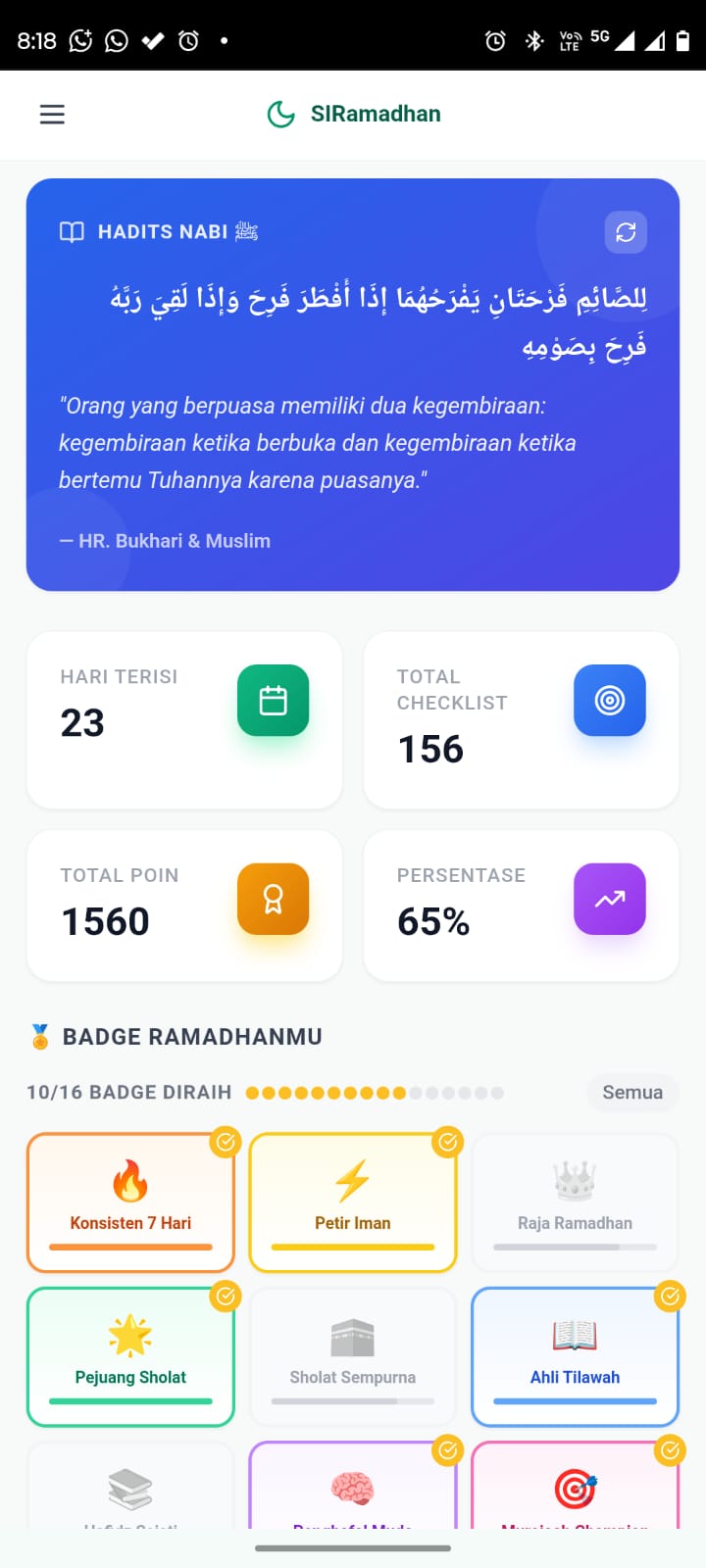 SiRamadhan Tracker