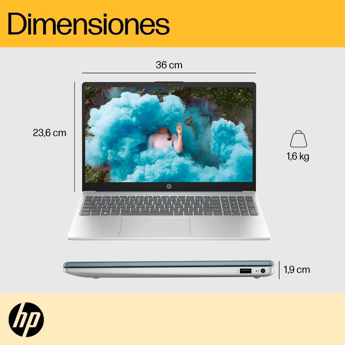 Notebook HP 15.6''