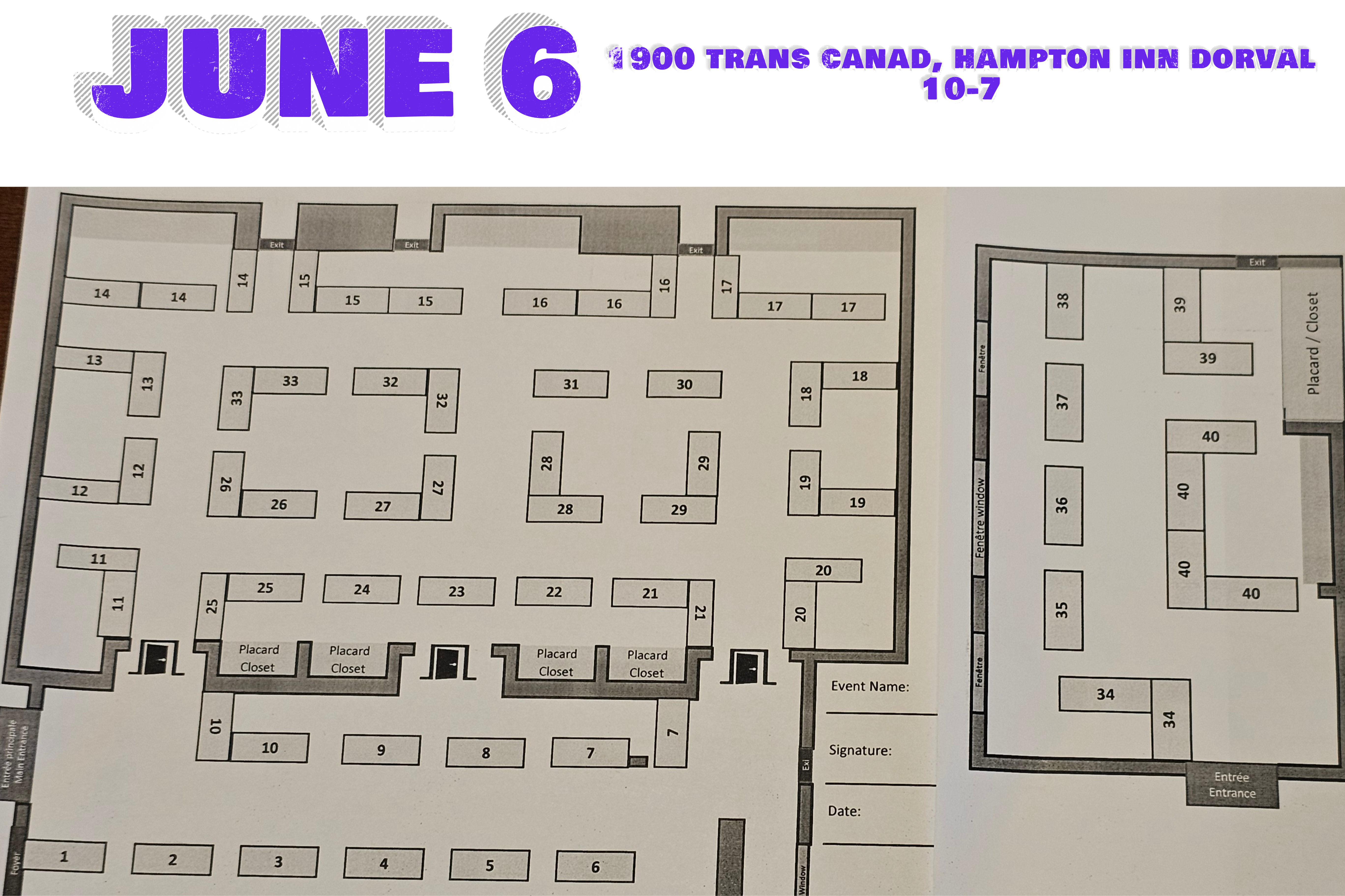 West Island show June 6