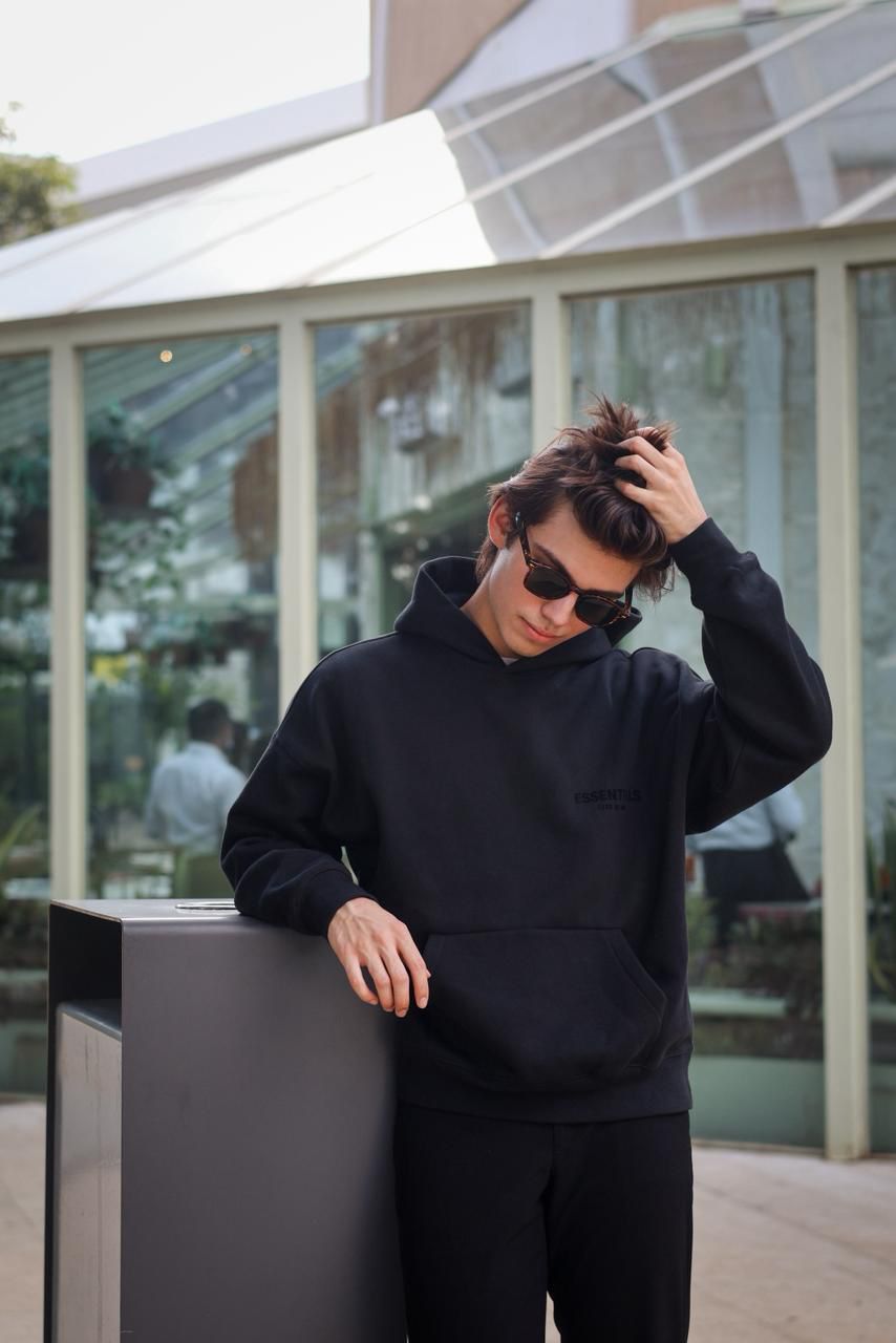 Fear of God ESSENTIALS Stretch Limo Hoodie