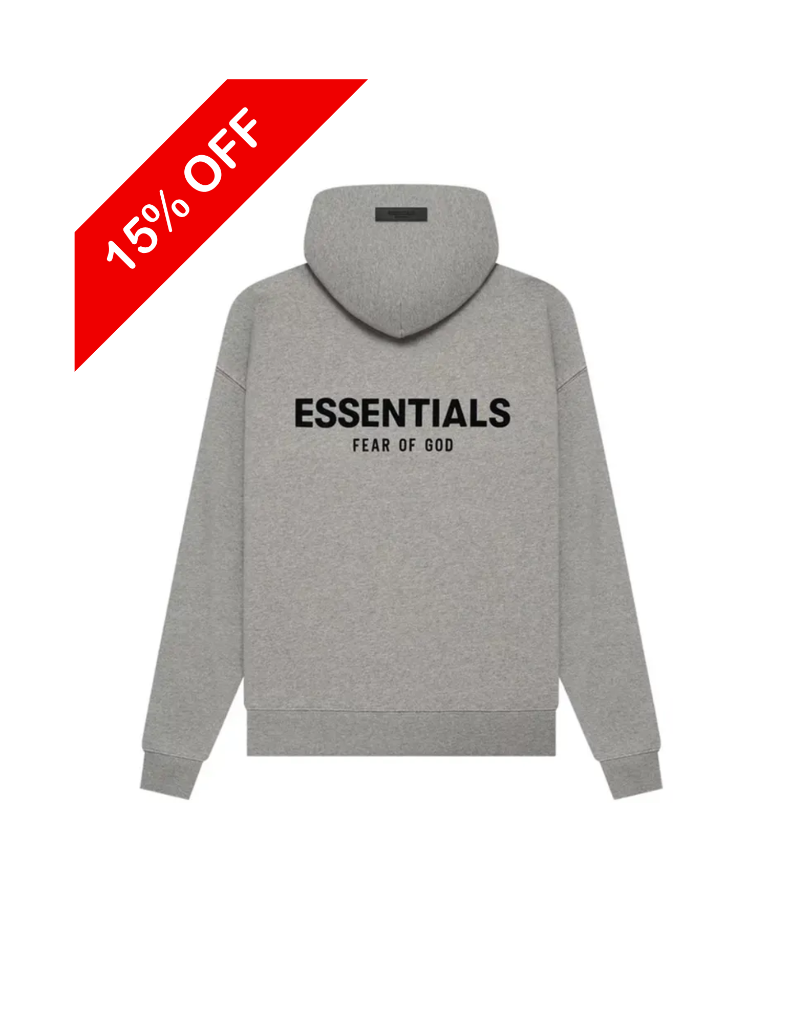 Fear of God ESSENTIALS Dark Oatmeal Hoodie