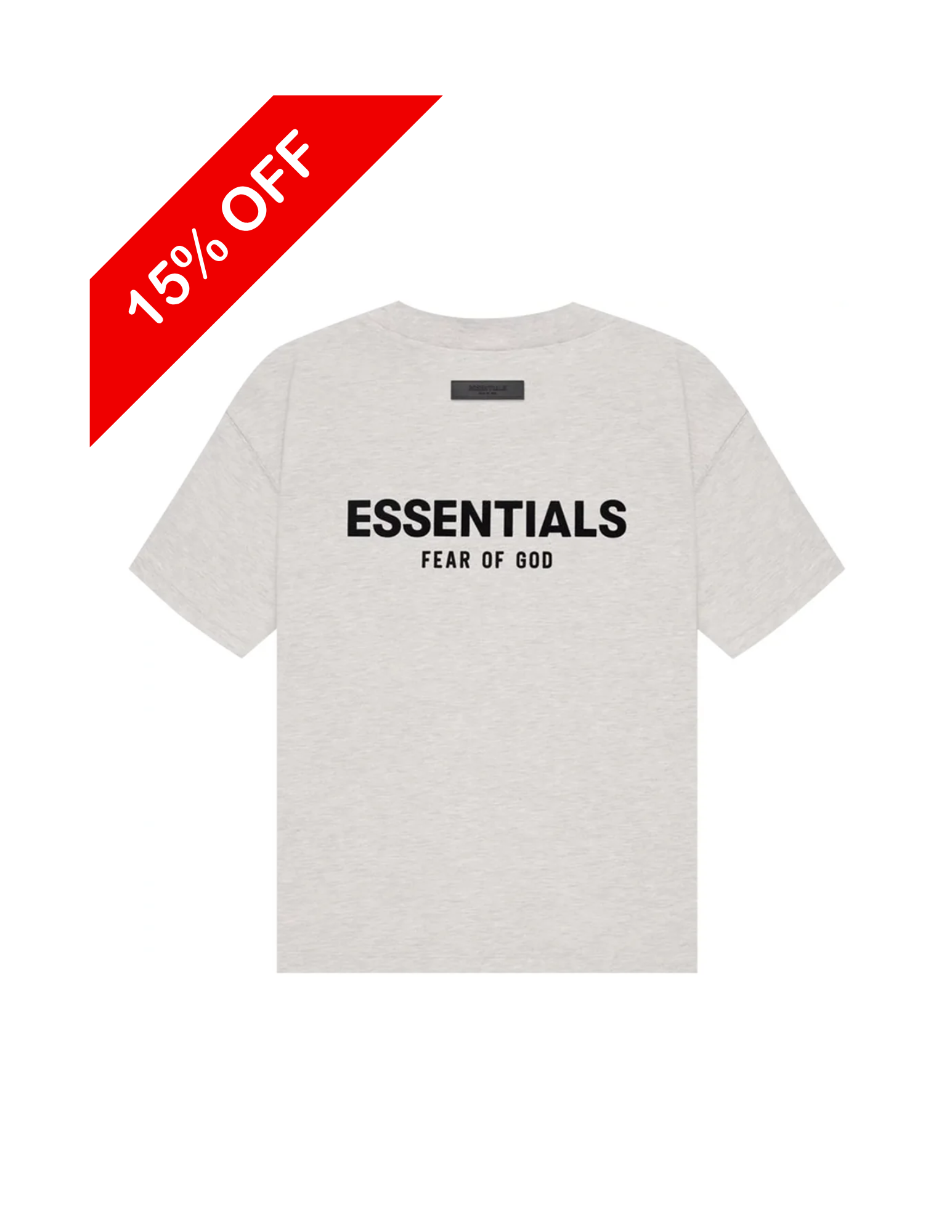 Fear of God ESSENTIALS Light Oatmeal T-Shirt