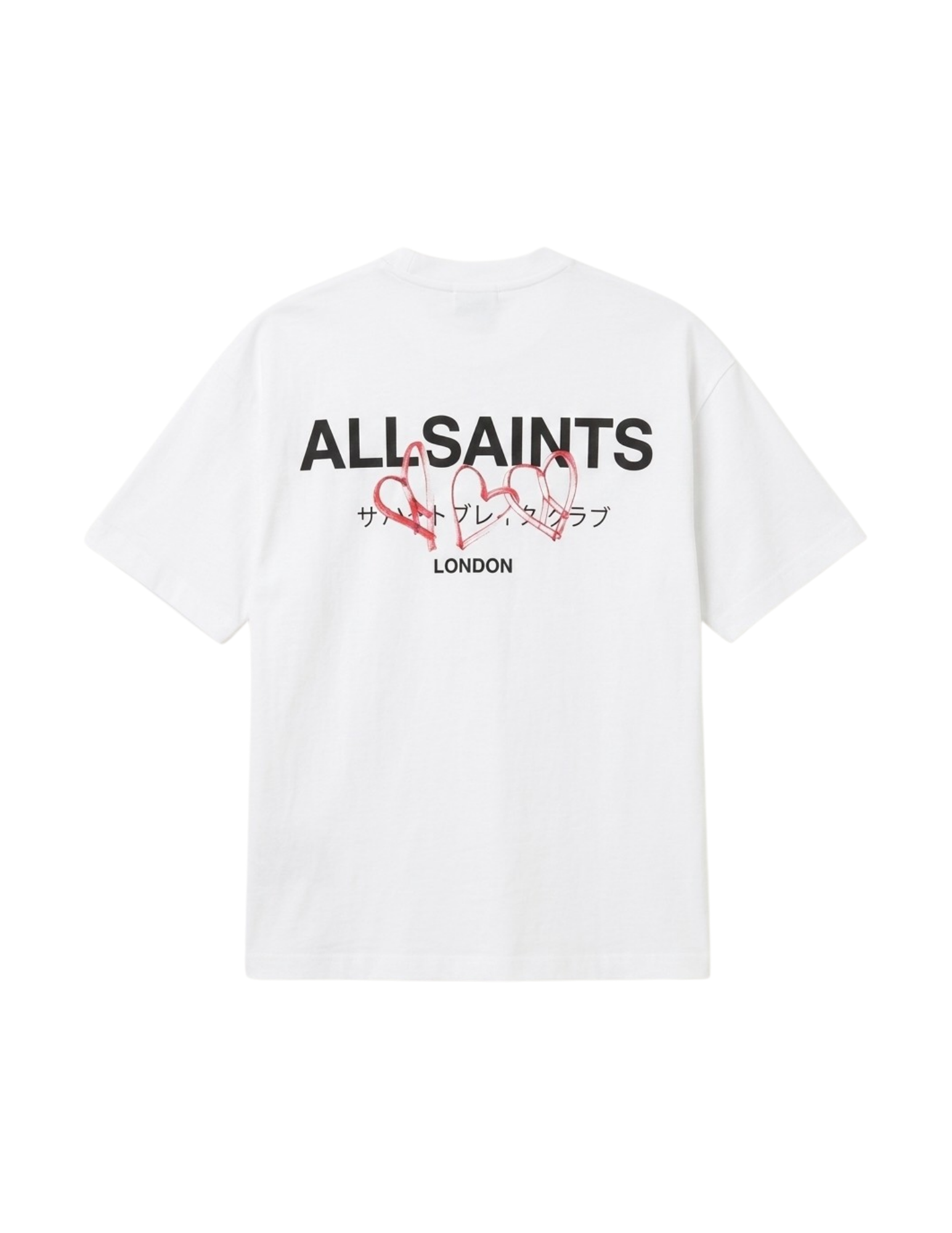 AllSaints - Heart Club Oversized T-Shirt