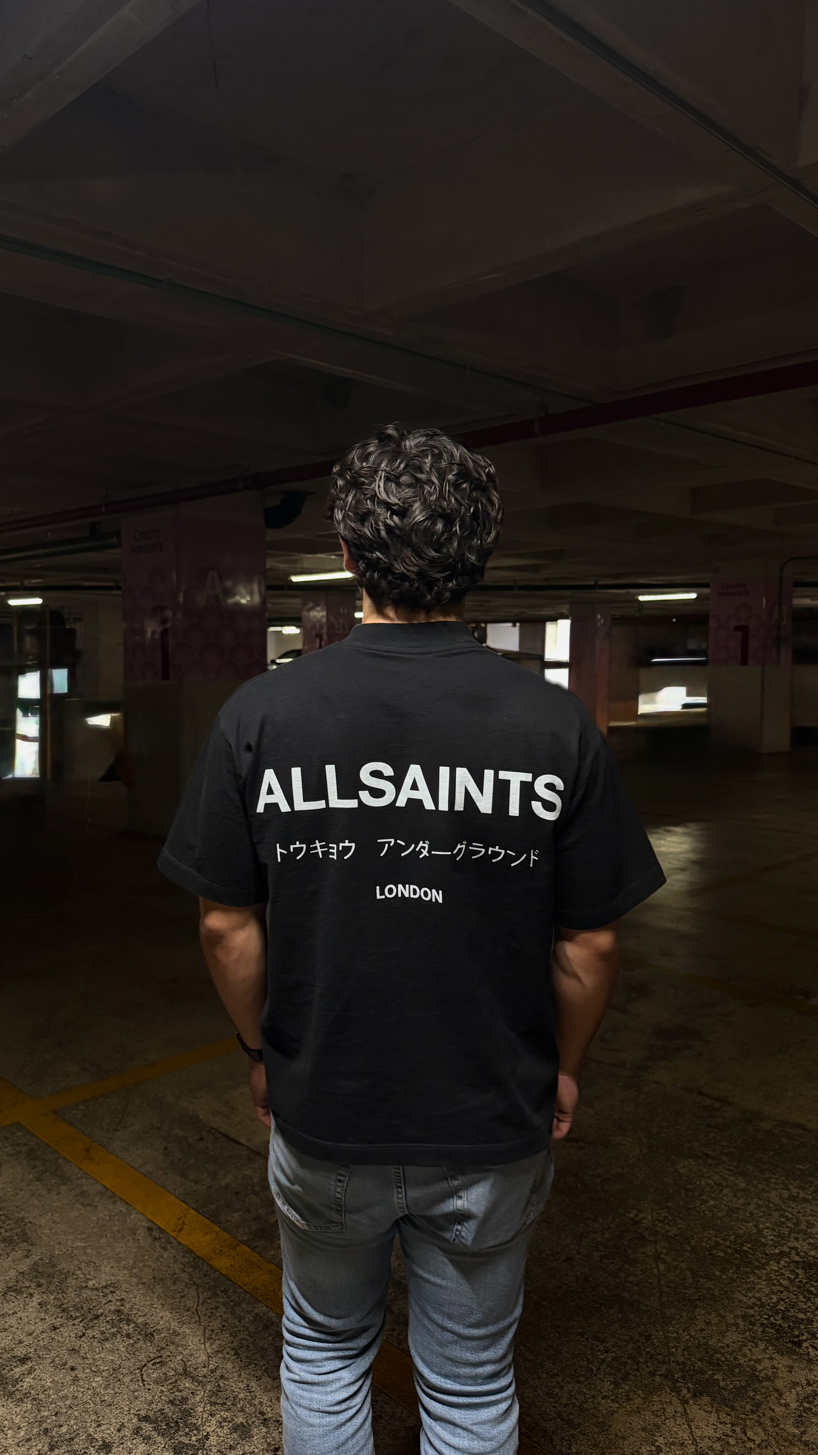 AllSaints - Underground Oversized Crew Neck T-Shirt
