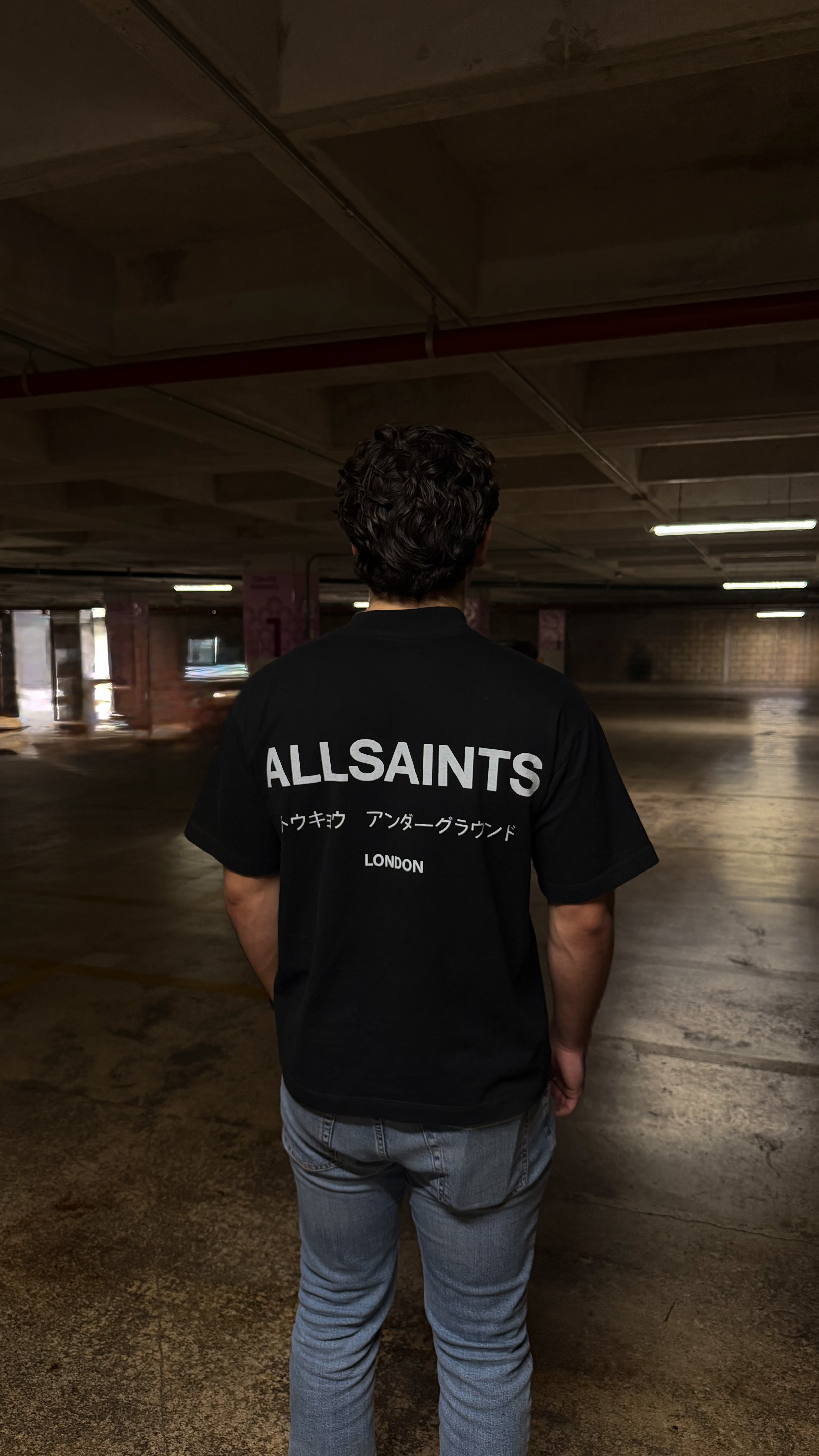 AllSaints - Underground Oversized Crew Neck T-Shirt