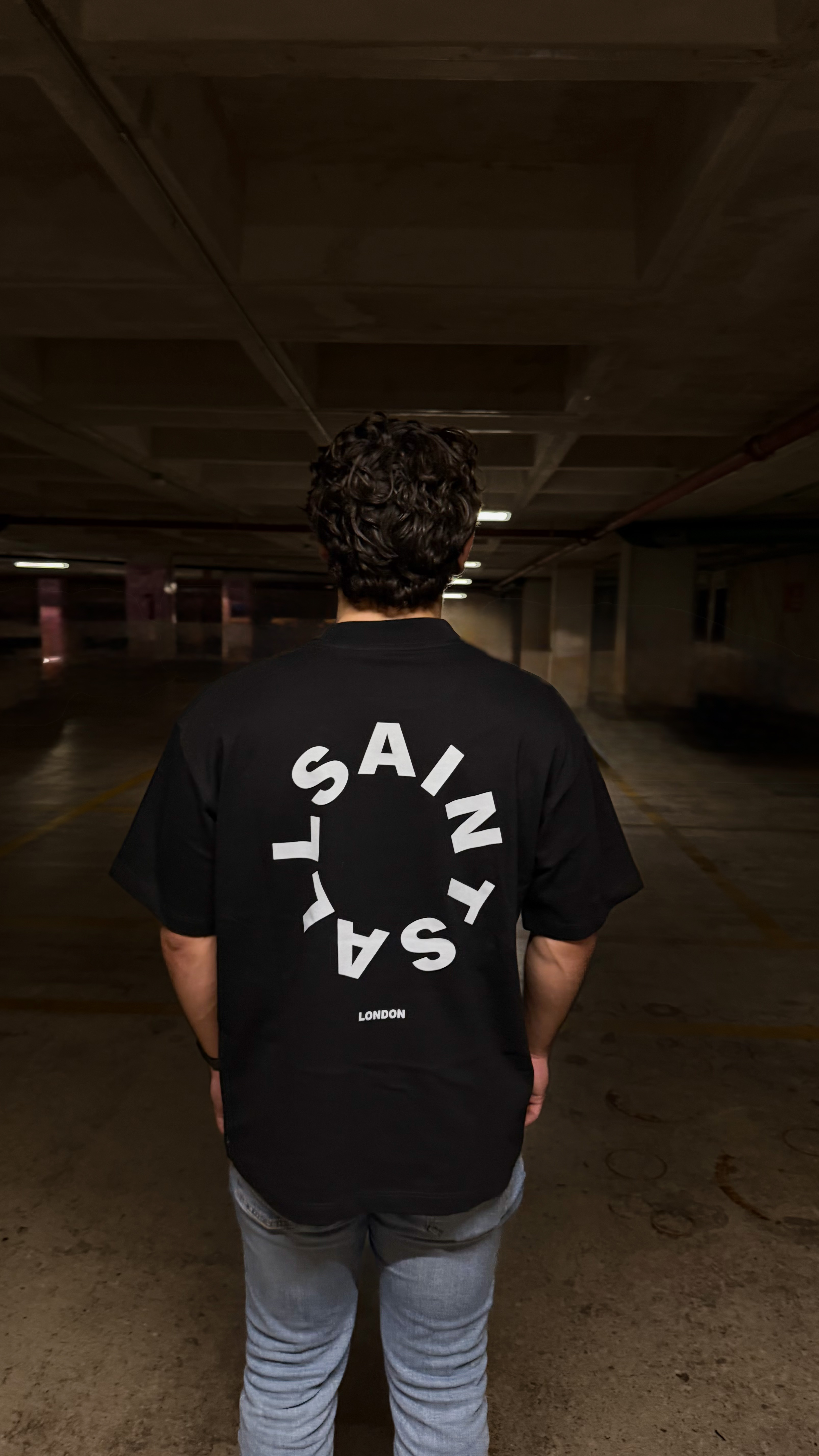 AllSaints - Circle Logo Oversized T-Shirt