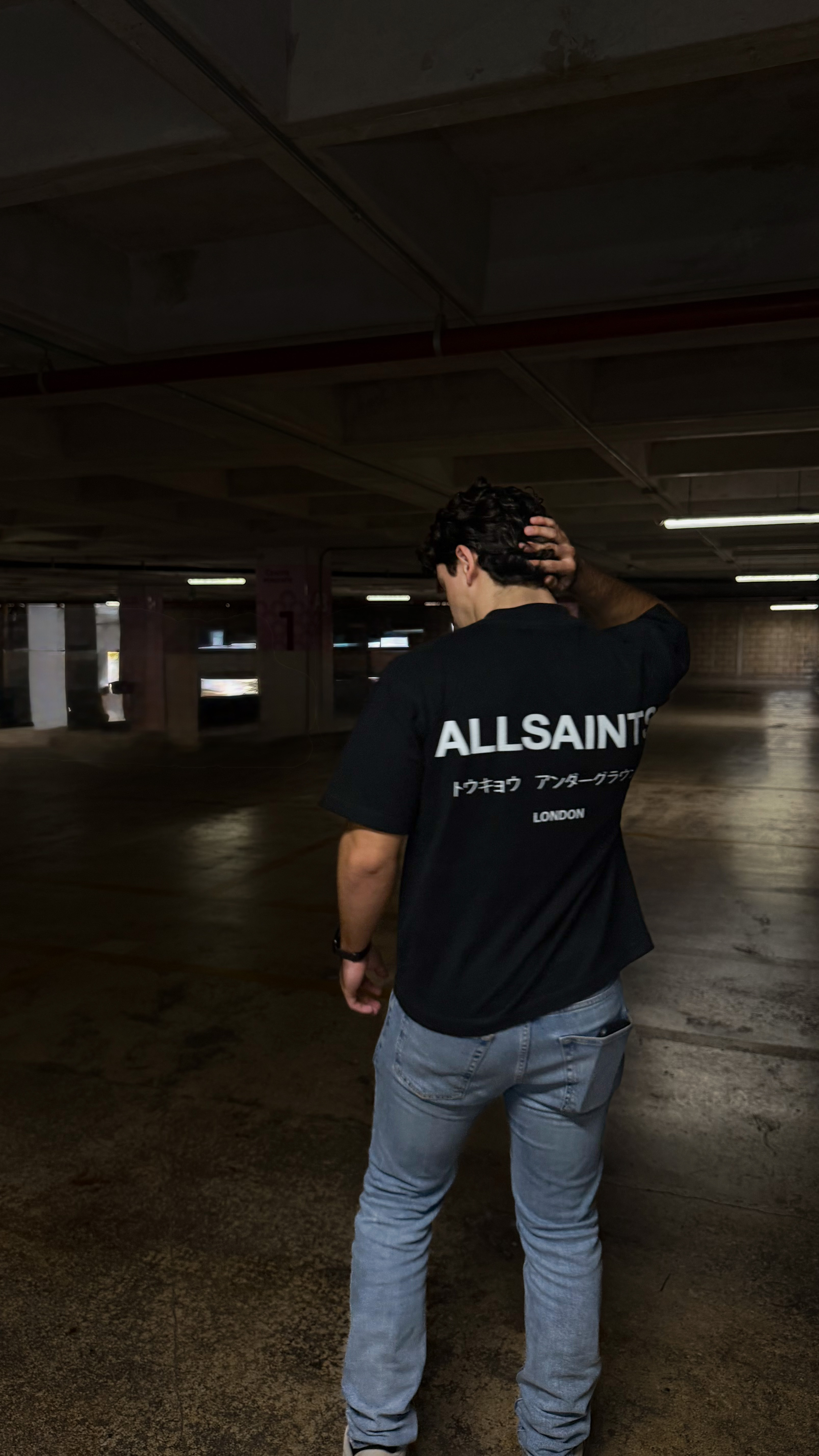 AllSaints - Underground Oversized Crew Neck T-Shirt