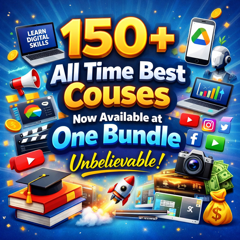 SkillBundle Pro, GET 150+ DIGITAL PRODUCTS COURSE