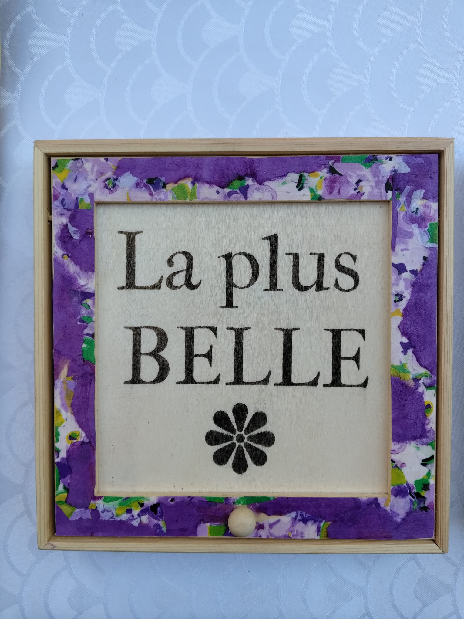 Boite à bijoux personnalisée