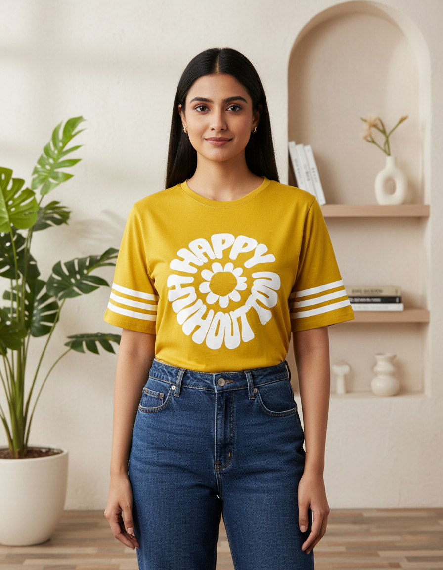 Happy Hangout Graphic T-Shirt