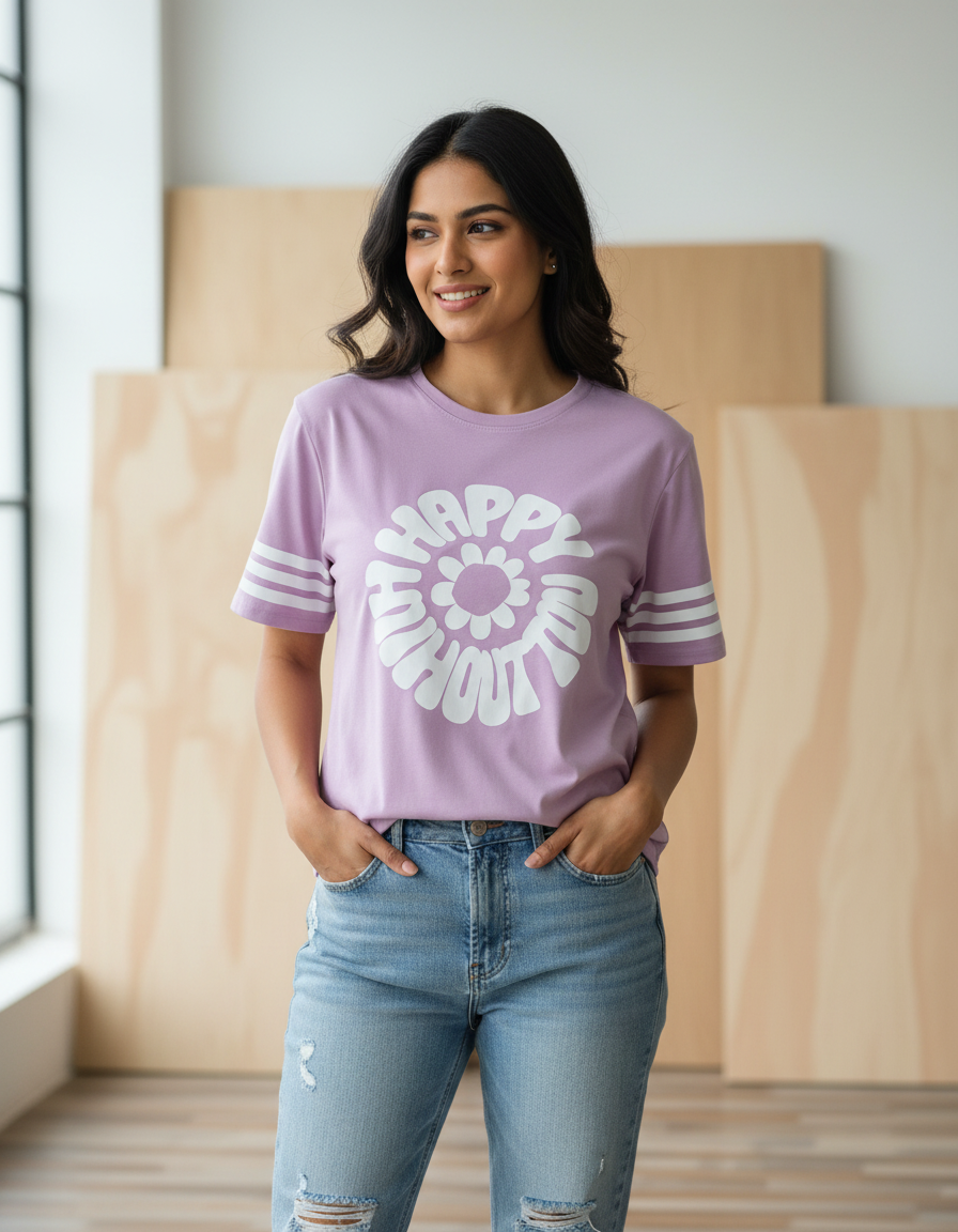 Happy Hangout Graphic T-Shirt