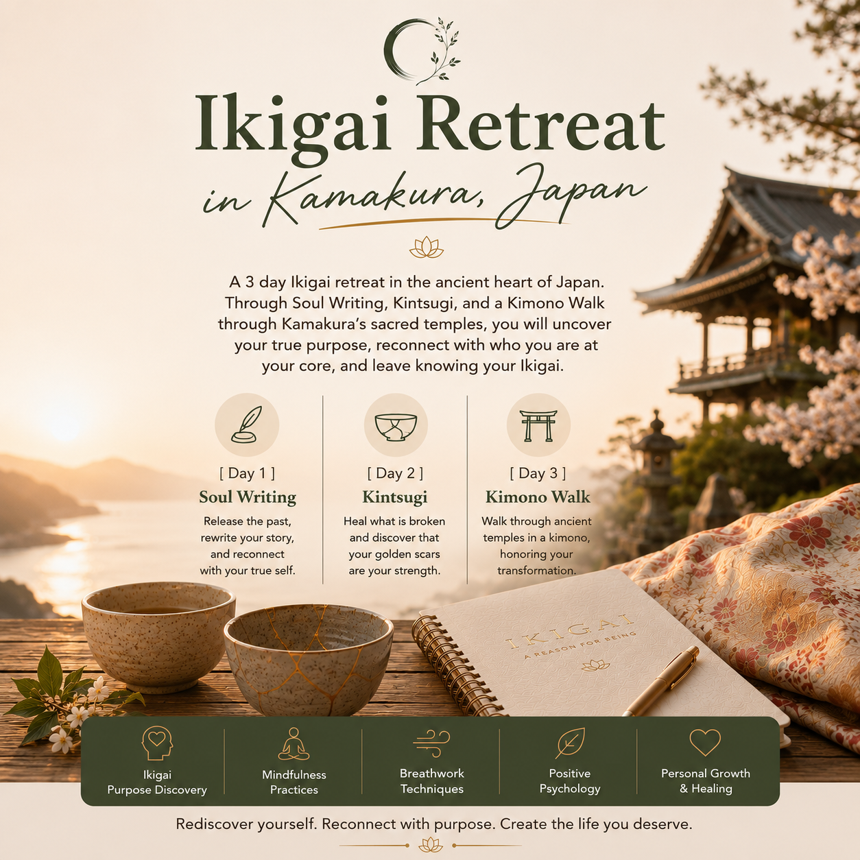 Ikigai Retreat in Kamakura Japan