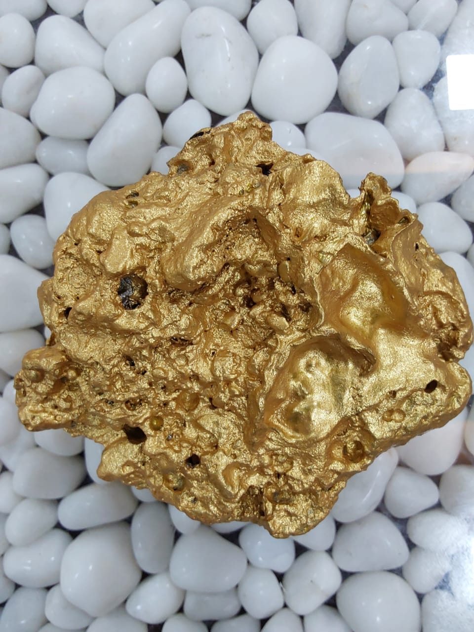 Decorative Golden Nugget