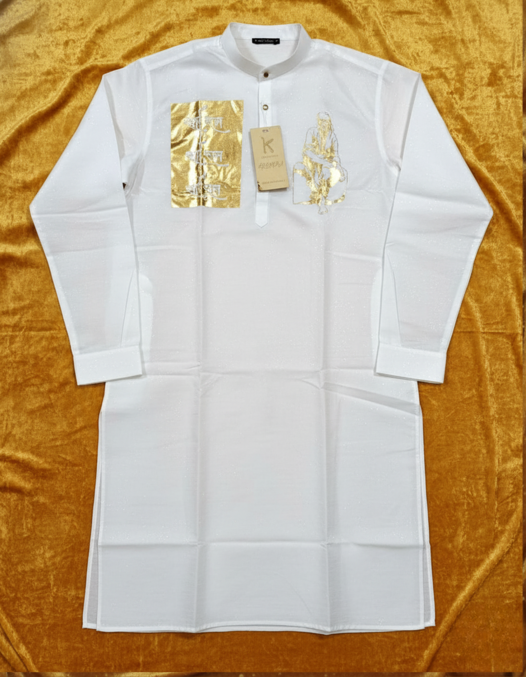 White Designer Design Kurta