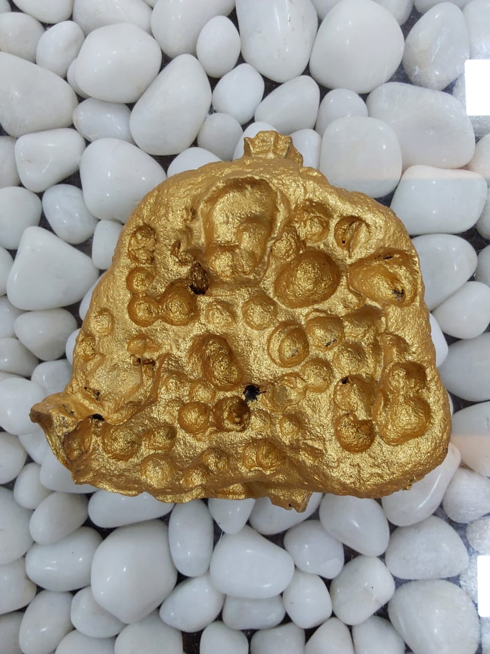 Golden Nugget Decorative Pebble