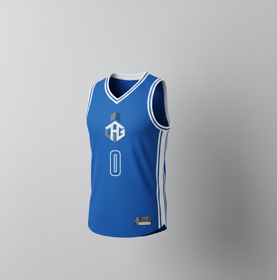Blue Basketball Jersey