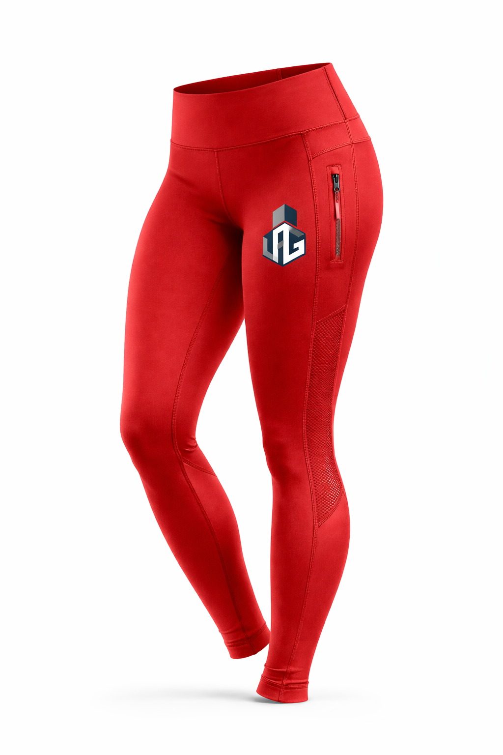 Red Performance Leggings
