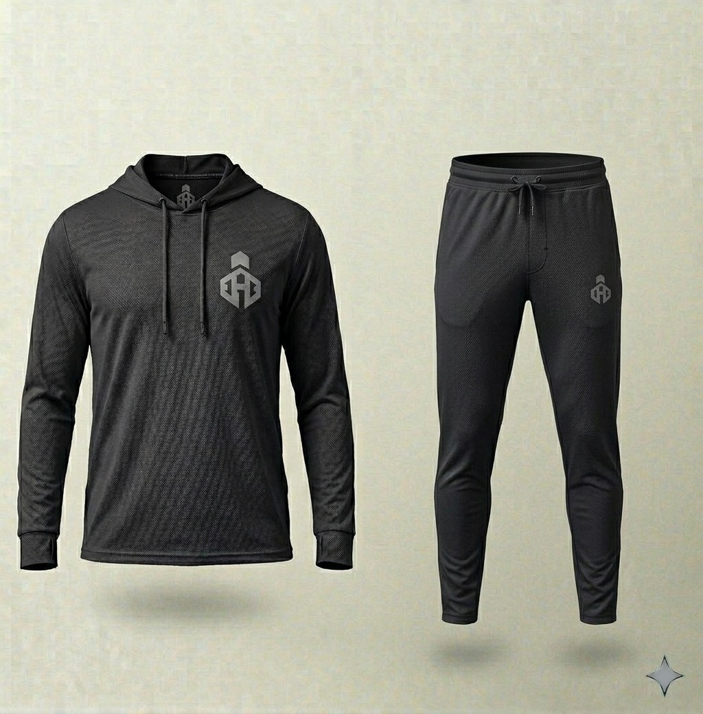 Men's Black Tracksuit