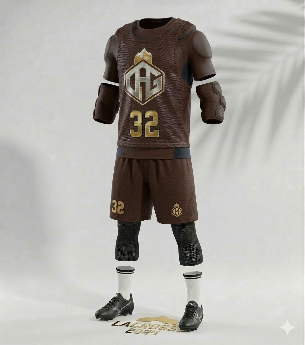 Lacrosse Player Uniform Set