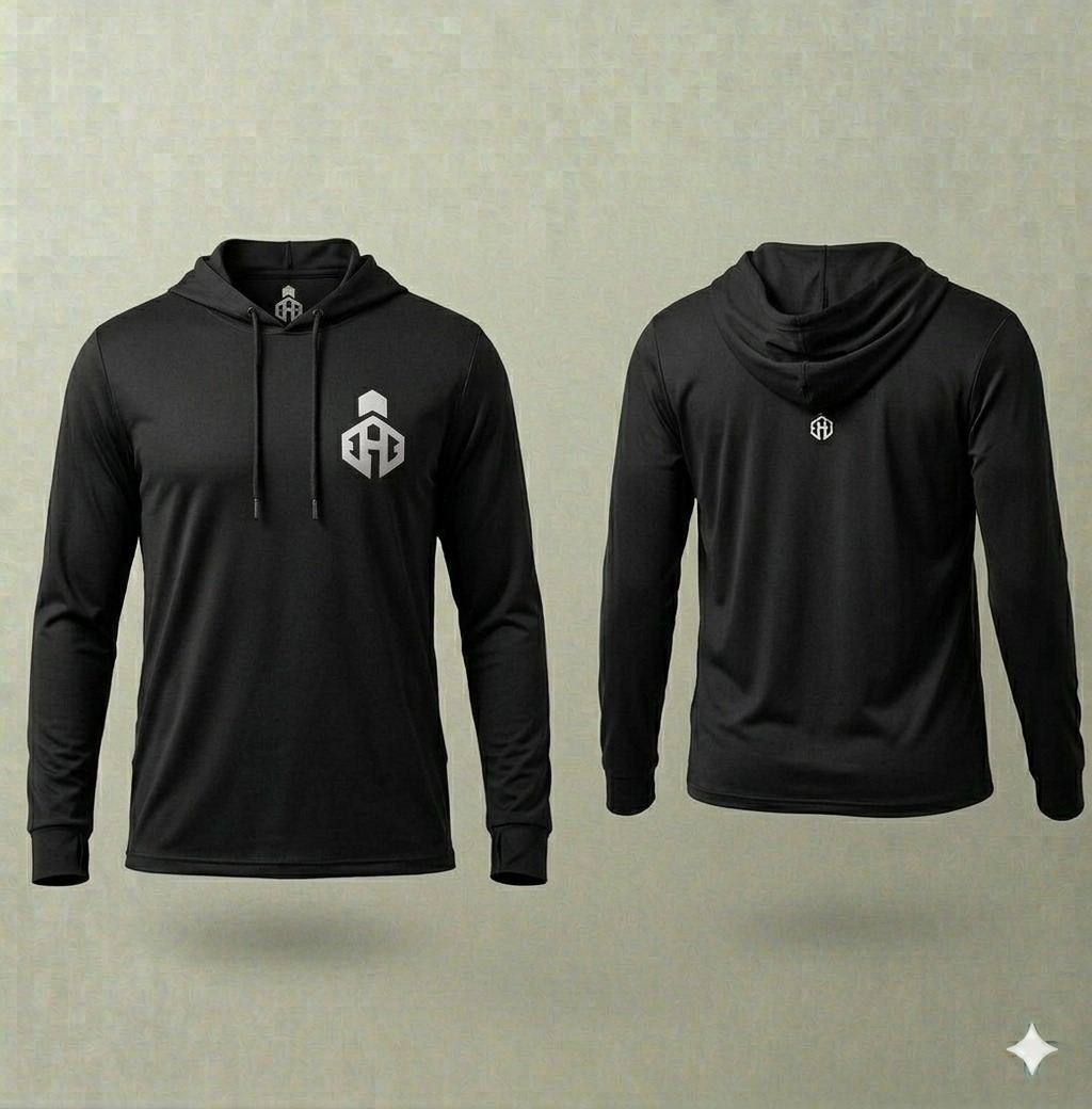 Black Logo Hoodie