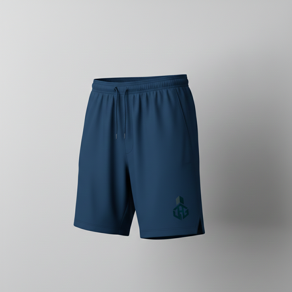 Blue Athletic Shorts
