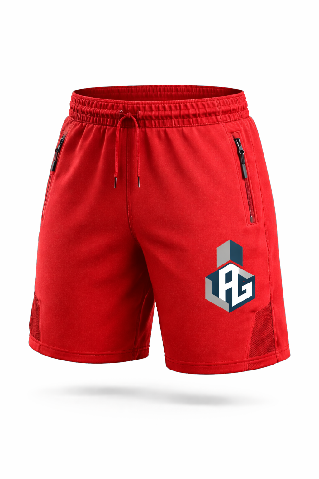 Red Athletic Shorts