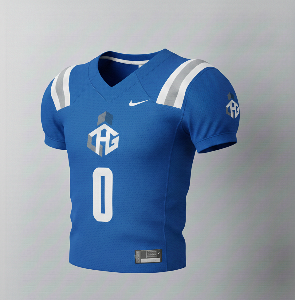 Blue Sports Jersey