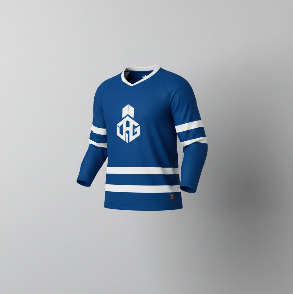 Blue Sports Jersey