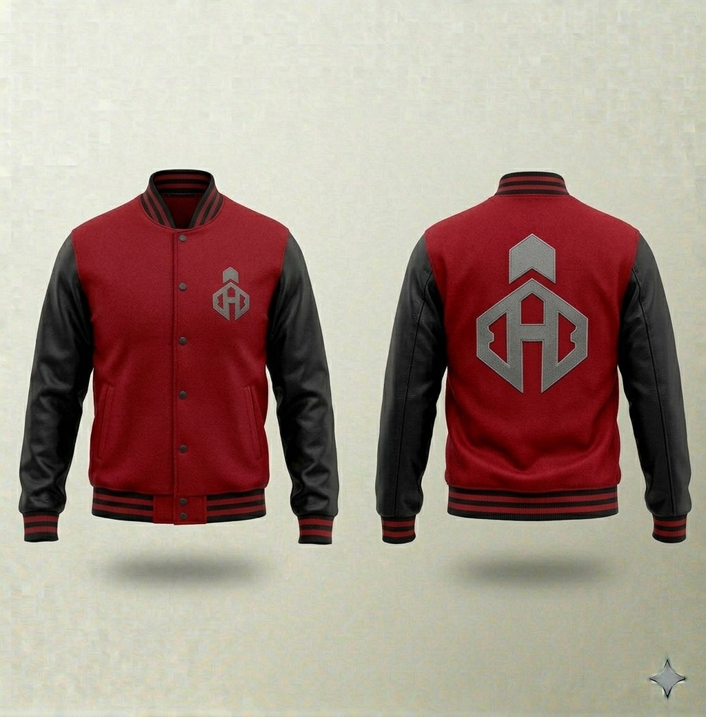Red Varsity Jacket