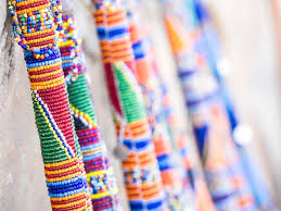 A curated selection of authentic Maasai crafts