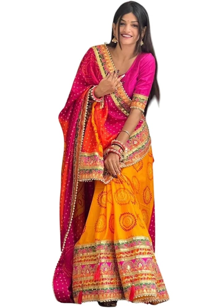 Traditional Rajasthani Lehenga Choli