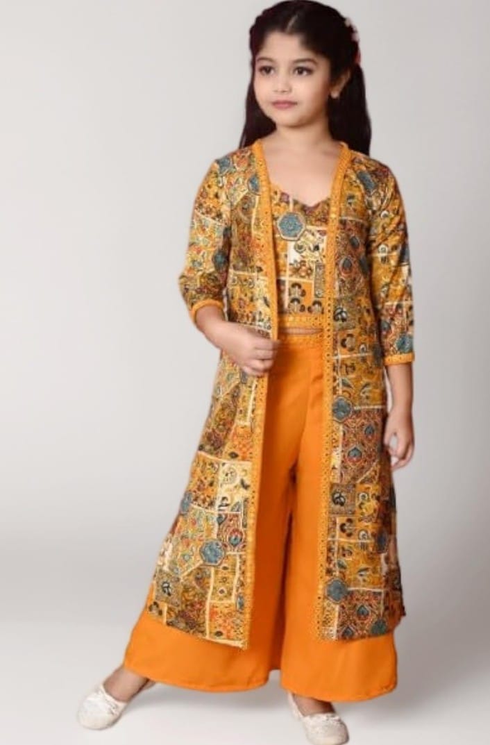 Girls Ethnic Palazzo Set