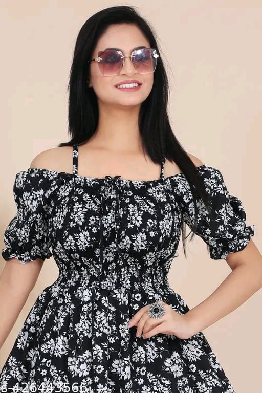 Floral Off-Shoulder Maxi Dress