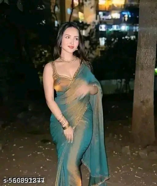Elegant Green Saree