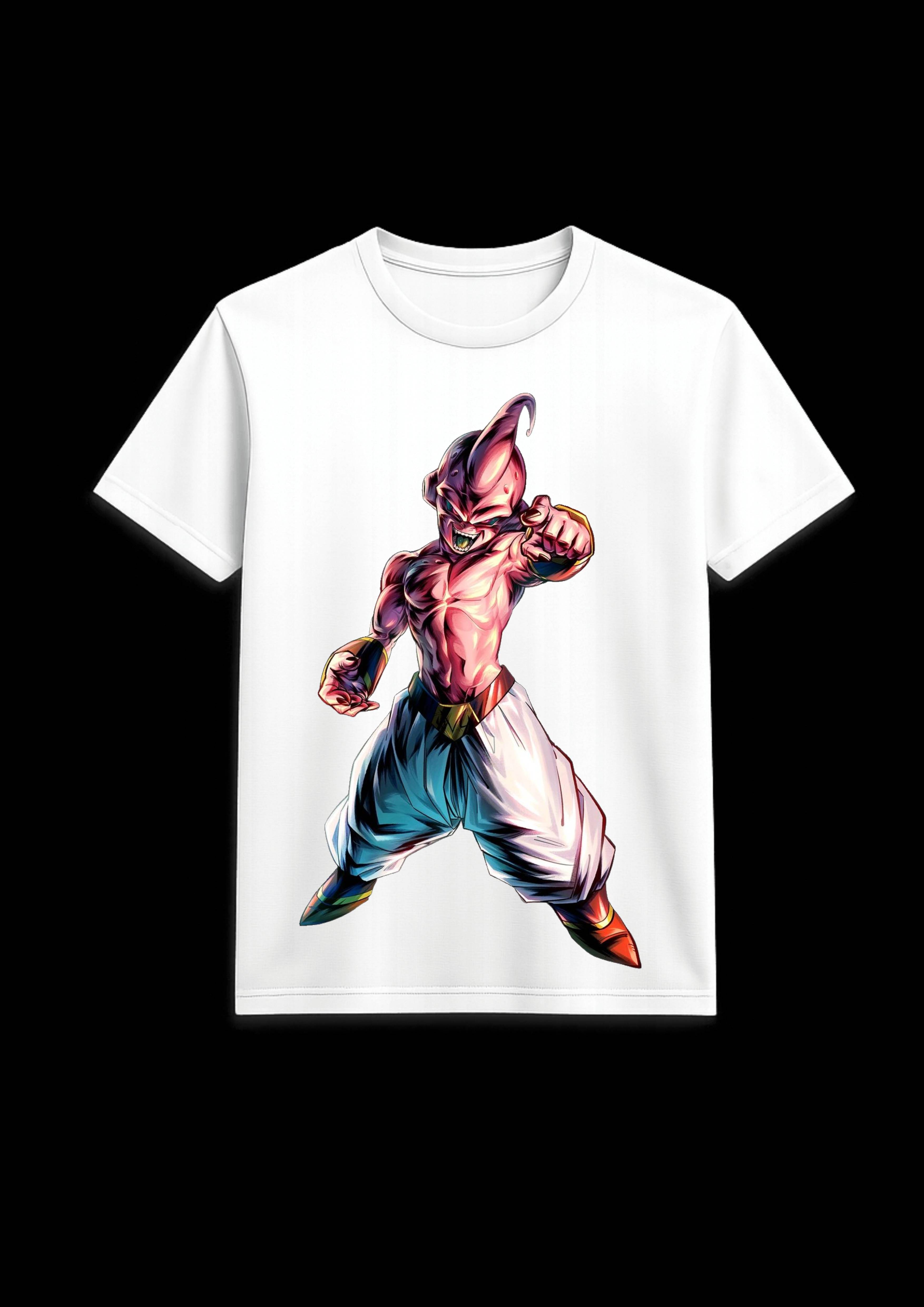 Majin Buu Angry Dragon Fighter Graphic T-Shirt