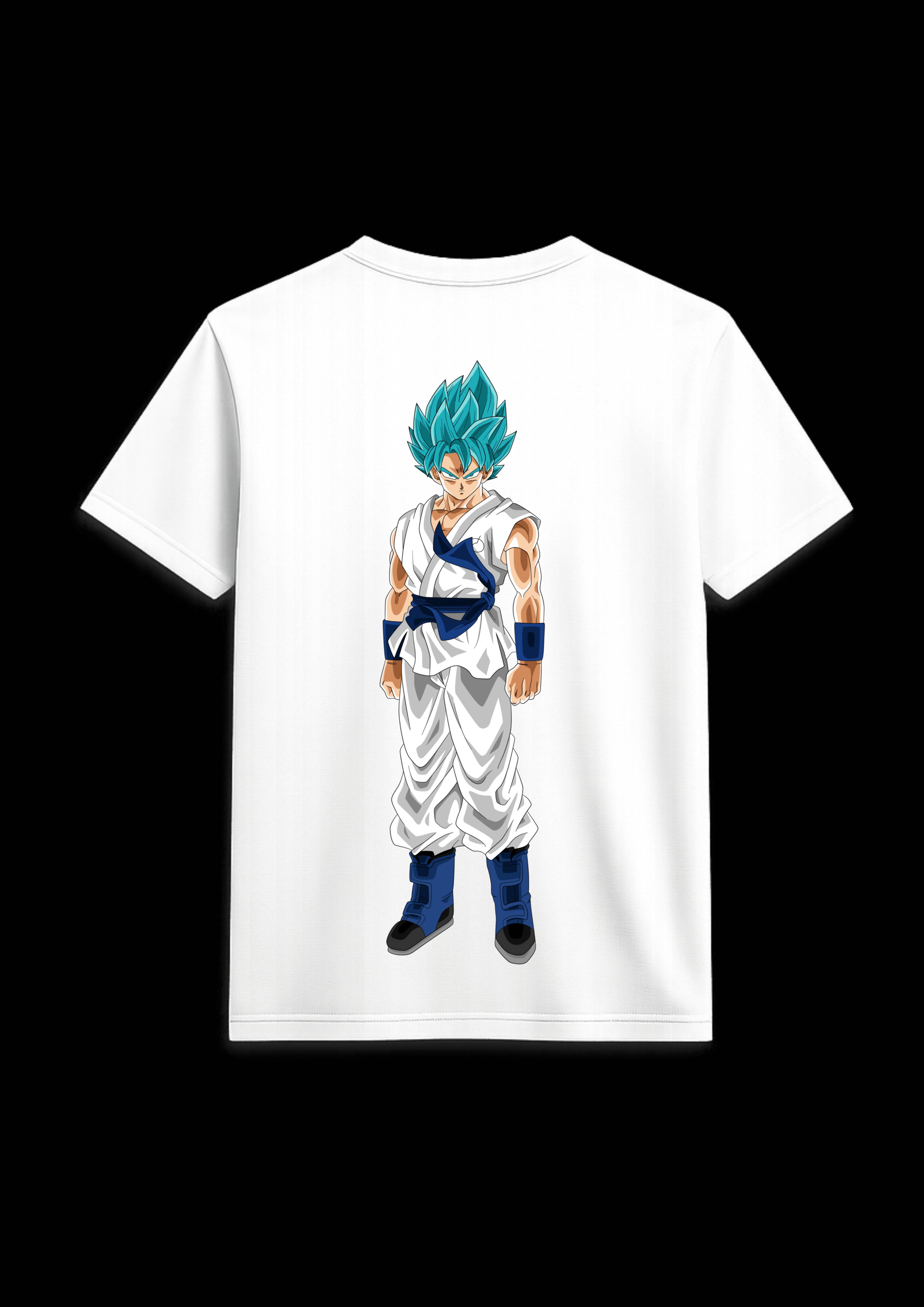 Goku Anime Character Black T-Shirt