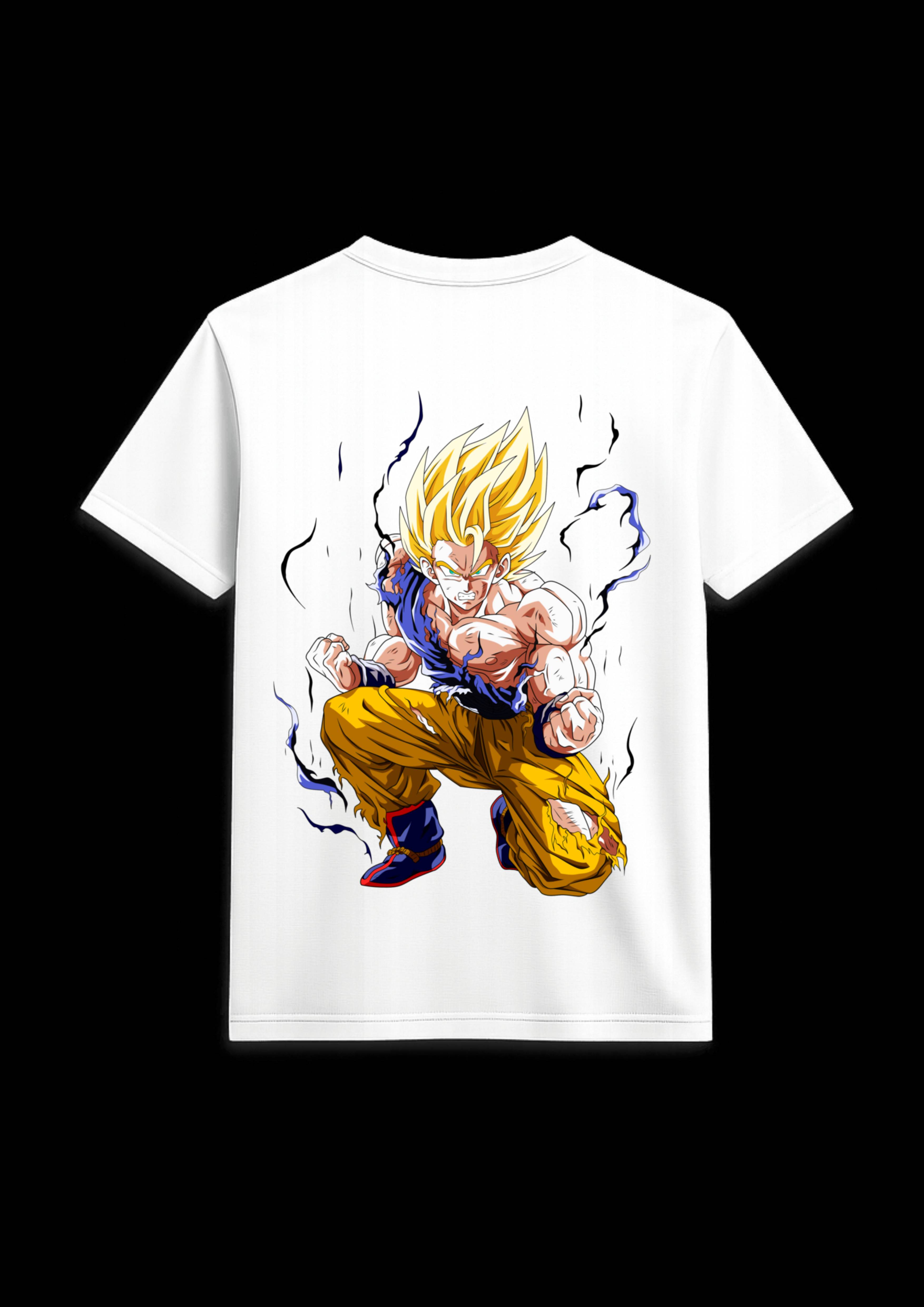 Super Saiyan Goku Anime Graphic T-Shirt